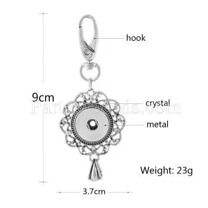 High Quality hook Pendant of necklace fit 18mm chunks snap jewelry