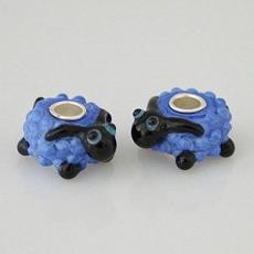 partner S925 murano lampwork glass beads