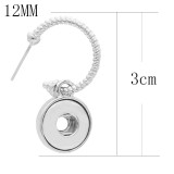 snap earring fit 12MM snaps style jewelry KS1256-S