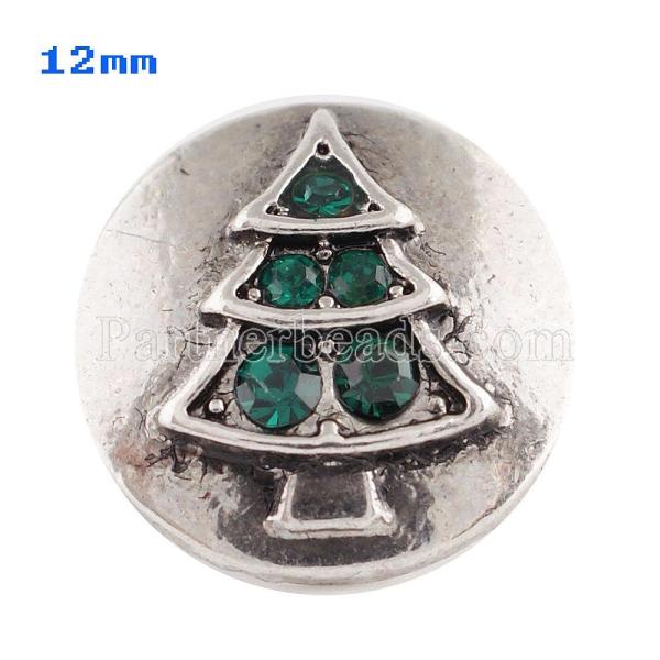 12mm Christmas Small size snaps for chunks jewelry