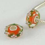 partner S925 murano lampwork glass beads