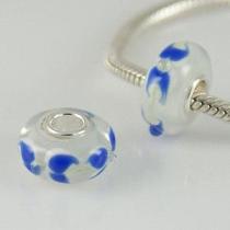 partner S925 murano lampwork glass beads