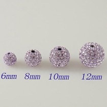 6mm Dark red STELLUX Austrian crystal ball beads
