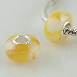 S925 Shell beads with poly mixed