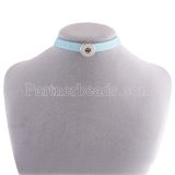26CM Choker Necklaces KC0988 fit 18/20mm chunks snaps jewelry