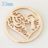33 mm Alloy Coin fit Locket jewelry type037