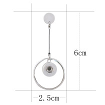 snap earring fit 12MM snaps style jewelry KS1228-S