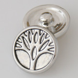 20MM Life of tree snap Antique Silver Plated KB5409 snaps jewelry