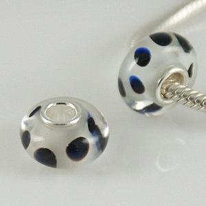 partner S925 murano lampwork glass beads