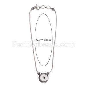 45CM Necklace fit 18mm chunks KC0929 snaps jewelry