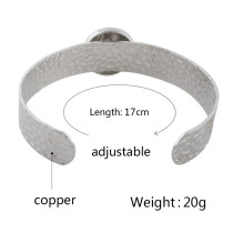 1 buttons snap copper adjustable bracelet fit 20MM snaps jewelry KC0795