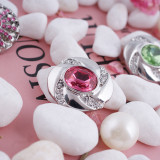 20MM snap Oct. birthstone pink KC5080 interchangable snaps jewelry