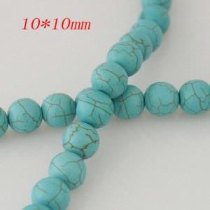 10mm turquoise beads