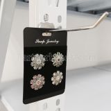 10pcs/set  snap buttons PVC suede Cards Fit 4pcs 20mm snaps 6*9CM