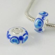 partner S925 murano lampwork glass beads