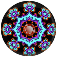 20MM design Painted  metal snaps C5055 print snaps jewelry