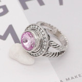 12MM snap Jun. birthstone purple KS7036-S interchangable snaps jewelry