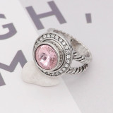 12MM snap Oct. birthstone pink KS7040-S interchangable snaps jewelry