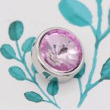 12MM snap Jun. birthstone purple KS7036-S interchangable snaps jewelry