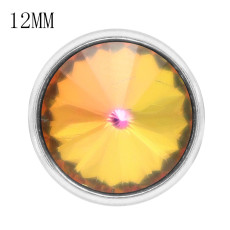 12MM snap With colorful rhinestones KS7043-S interchangable snaps jewelry