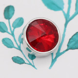 12MM snap Jul. birthstone red  KS7037-S interchangable snaps jewelry