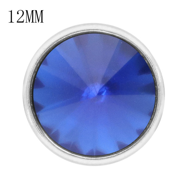 12MM snap Sep. birthstone blue KS7039-S interchangable snaps jewelry