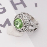 12MM snap Aug. birthstone green KS7038-S interchangable snaps jewelry