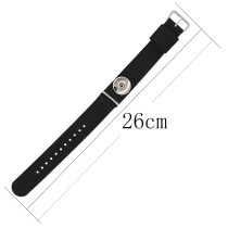 1 buttons Black KC0886 Watch bracelets fit 20MM snaps chunks