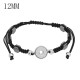 1 buttons Black KS1283-S Watch bracelets fit 12MM snaps chunks