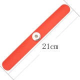 Creative red papa circle Silica gel Hot Sale Trendy Snap Button Bracelet Bangles fit 20MM Snap Jewelry fun gift