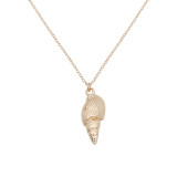 Conch Ocean-style gold metal TA3114 46CM new type Necklace fashion Jewelry