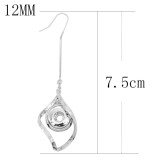 snap Earrings fit 12MM snaps style jewelry KS1292-S