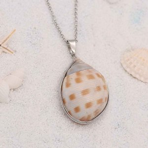 Pendant of necklace without chain with shell  fashion style jewelry