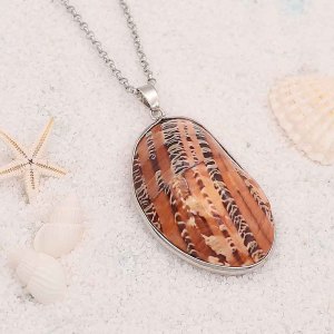 Pendant of necklace without chain with shell  fashion style jewelry