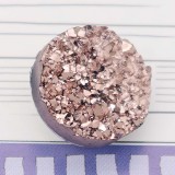 20MM Artificial Crystal snap charms Silver Plated with Rhinestone KC9222