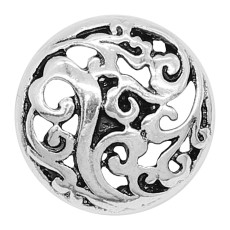 20MM design snap charms Silver Plated KC9237 snaps jewelry