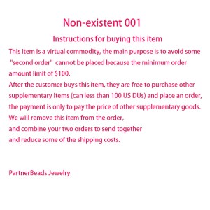 Non-existent items in order to add additional small orders less than $100