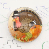 Thanksgiving Day 20MM turkeyt Painted  metal C5930 print Brown