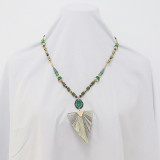 Fashionable 80cm long Tassel Necklace hand beaded fringed Jewelry Necklace