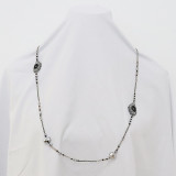 Fashion 80CM Hand Beaded long  Necklace