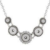45CM good value necklace fit 18mm chunks snap jewelry