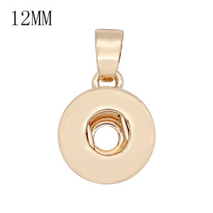 snap Fashion gold Pendant with pendant fit 12MM snaps style jewelry KS0380-S