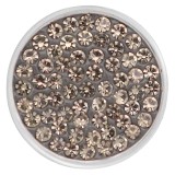 20mm snaps gray Rhinestones Chunks Poppers With High Quality Bottom