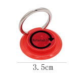 Swappable Grip fit jewelry for Phones & Tablets like popsockets popgrip Red TA6029
