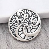20MM design snap Silver Plated charms KC9366 snaps jewerly