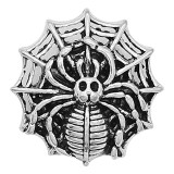 20MM Spider snap sliver Plated KC6628 snaps jewelry