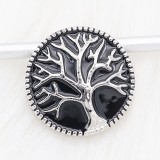 820MM Tree snap sliver Plated KC6678 snaps jewelry