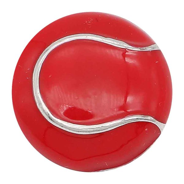 20MM Tennis with red  snap sliver Plated KC6663 snaps jewelry