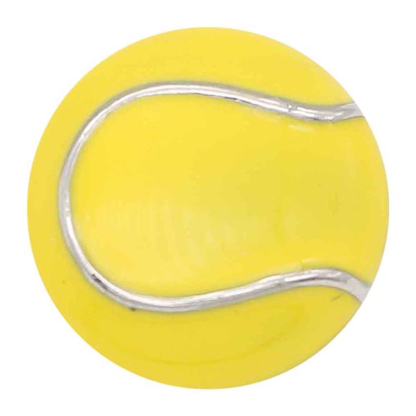 20MM Tennis with yellow enamel snap sliver Plated KC6661 snaps jewelry