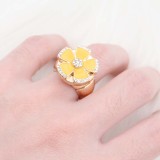 1 buttons snap gold Ring fit snaps jewelry KC1324